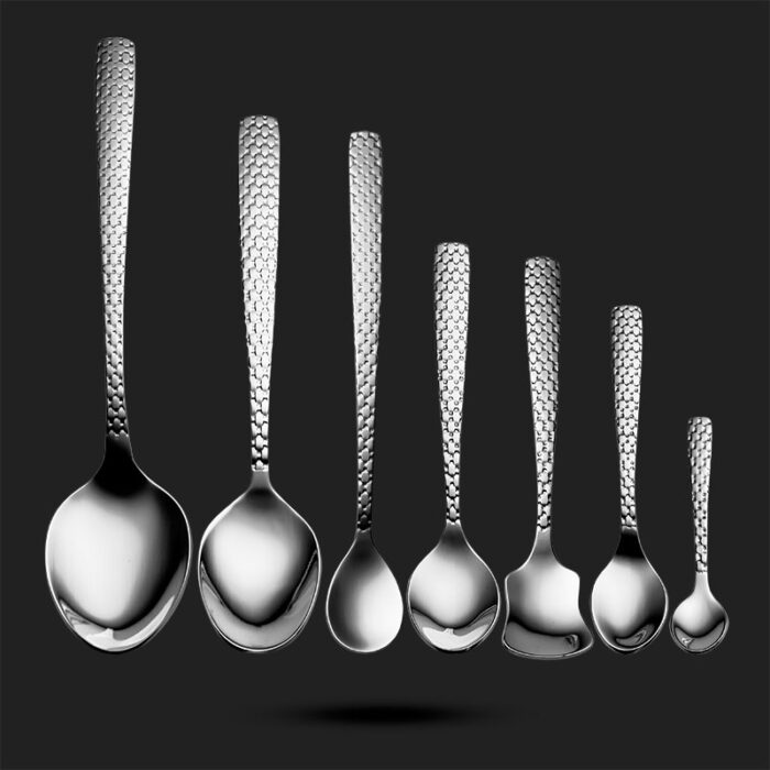 سرویس قاشق و چنگال 102 پارچه 12 نفره طرح مایا - تصویر 3