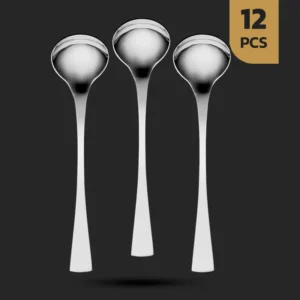 سرویس ۱۲ پارچه قاشق سوپ‌خوری داماس طرح آوید