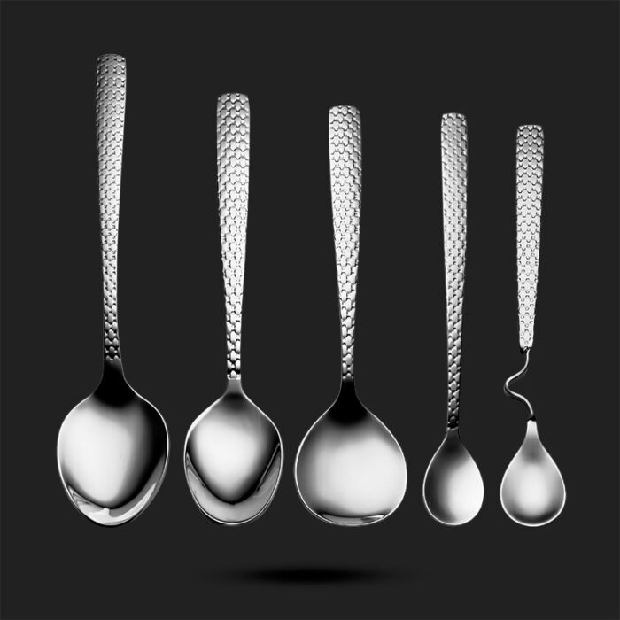 سرویس 172 پارچه قاشق و چنگال 30 نفره طرح مایا - تصویر 3