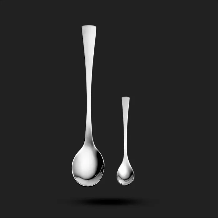 قاشق سرویس 30 پارچه قاشق و چنگال 6 نفره طرح آوید