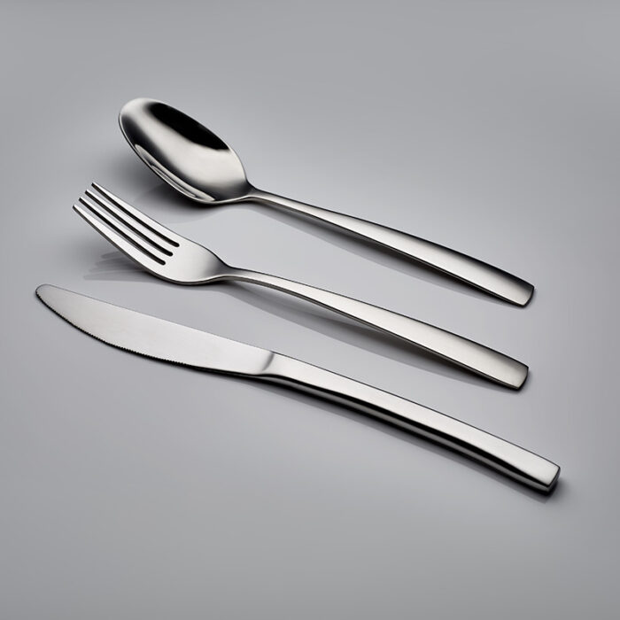 sorena2 سرویس قاشق چنگال 128 پارچه 24 نفره طرح  سورنا - تصویر 2