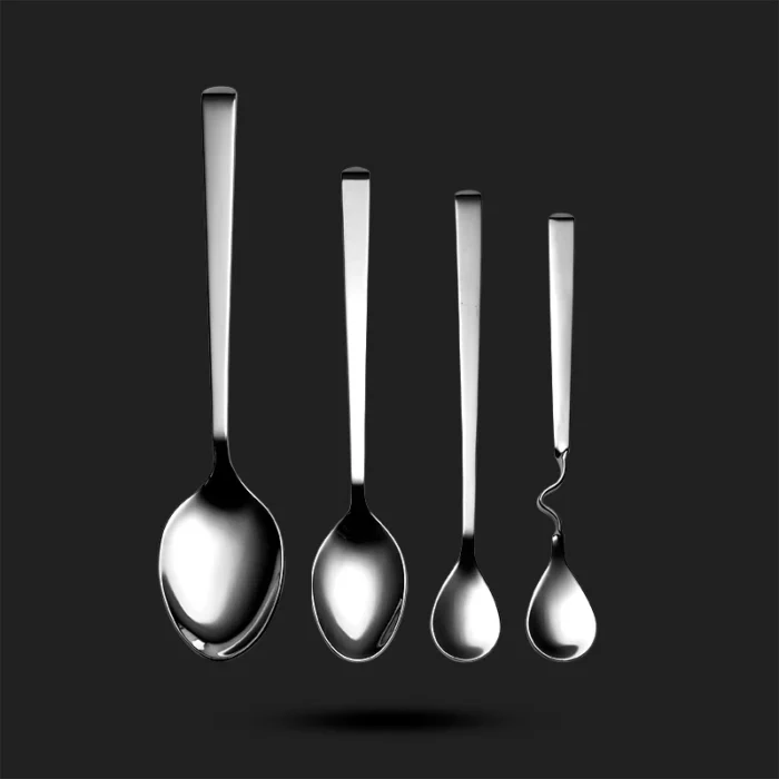 سرویس قاشق و چنگال 136 پارچه 24 نفره طرح سلیا - تصویر 5