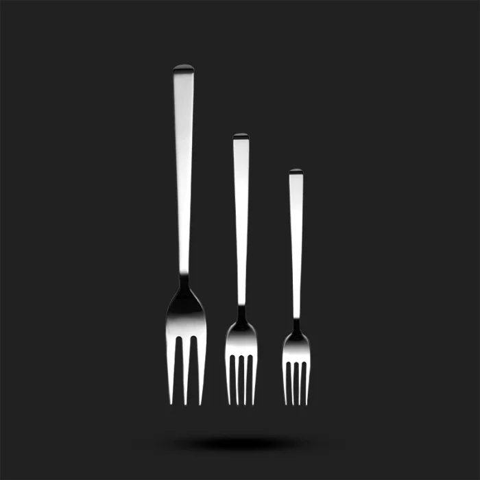 سرویس قاشق و چنگال 136 پارچه 24 نفره طرح سلیا - تصویر 4