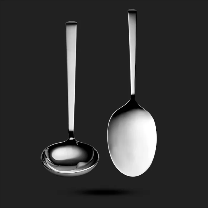 کفگیر-سلیا-51 کفگیر ملاقه داماس بدنه سلیا