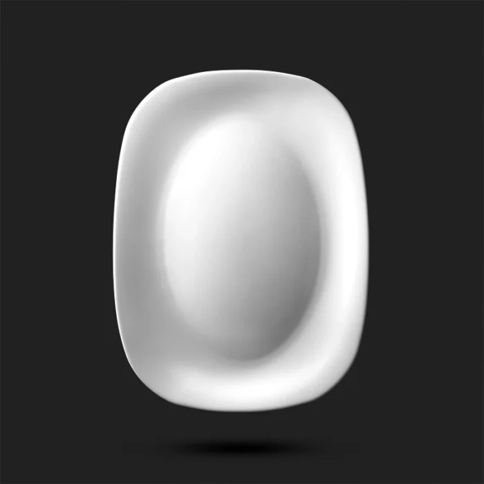 اپال-مربع-سفید-دیس سرویس 25 پارچه اپال چهارگوش کلاسیک سفید - تصویر 5