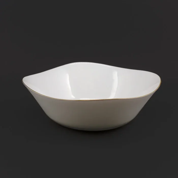 سرویس 26 پارچه اپال طرح لب طلا چهارگوش - تصویر 6