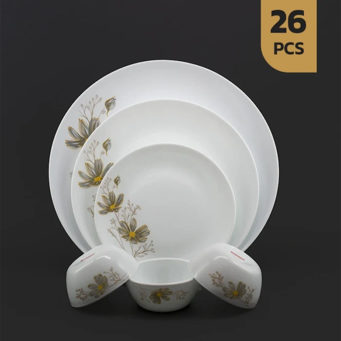اپال-گرد26-ایلیاد سرویس 26 پارچه اپال گرد طرح ایلیاد - تصویر 1