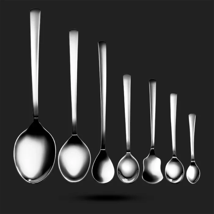 سرویس 102 پارچه قاشق و چنگال 12 نفره طرح رویال - تصویر 3