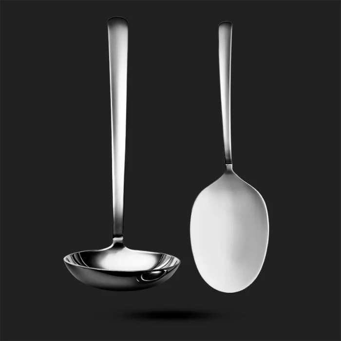 رویال-کفگیر کفگیر ملاقه داماس بدنه رویال