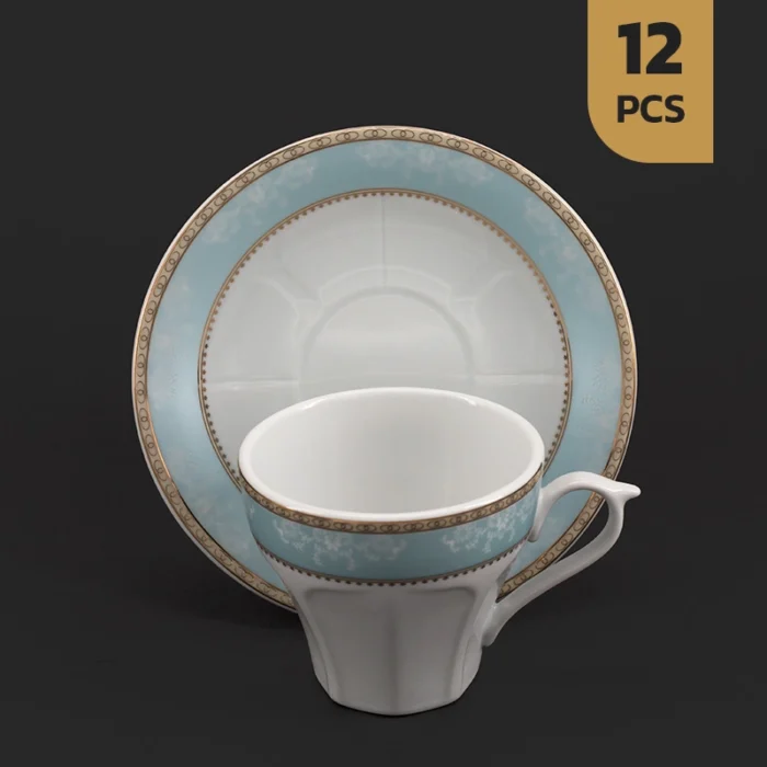 سرویس 12 پارچه چینی  مقصود طرح هکتور - تصویر 1