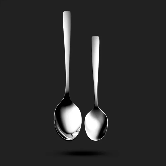 سرویس قاشق و چنگال 30 پارچه 6 نفره طرح  سورنا - تصویر 3