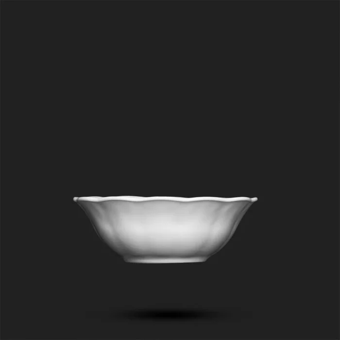 سرویس 26 پارچه اپال سفید مدل نیلوفری - تصویر 6