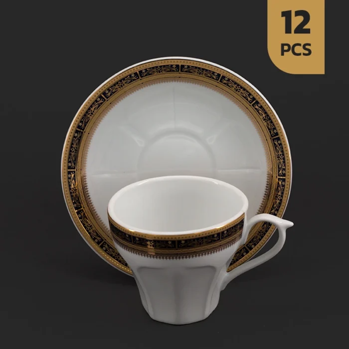 سرویس 12 پارچه چینی چایخوری طرح پریسا - تصویر 1