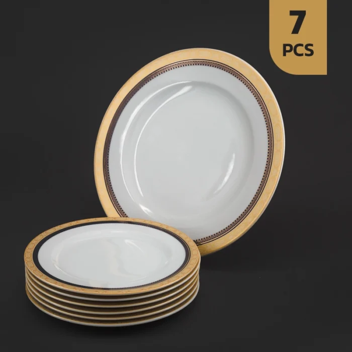 چینی7-سپیدار سرویس 7 پارچه چینی میوه خوری طرح سپیدار - تصویر 1