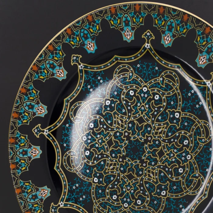 سرویس میوه خوری 7 پارچه چینی مقصود طرح ماه پری - تصویر 2