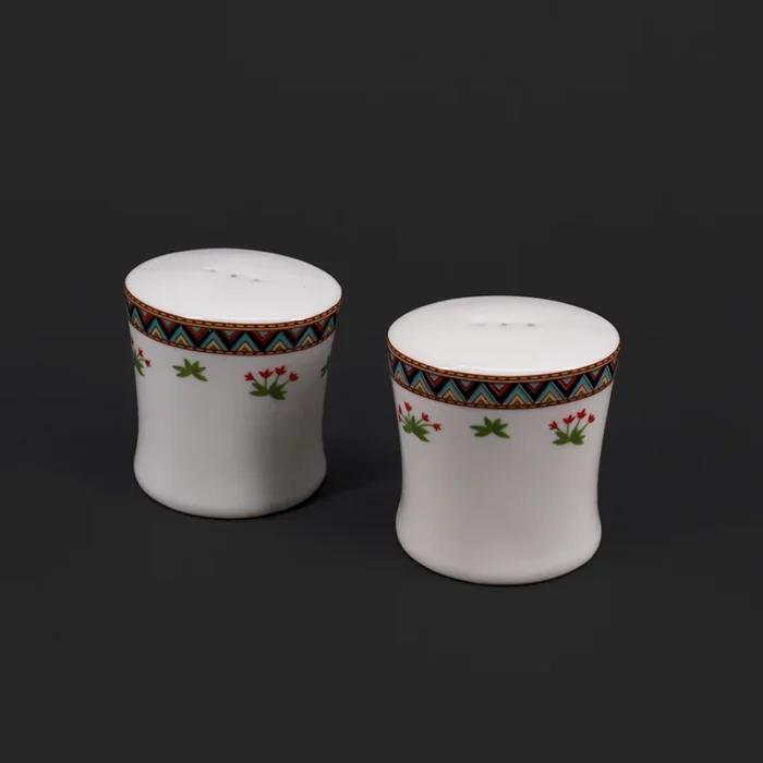 29پارچه چینی استخوانی هرمس -نمکپاش سرویس 29 پارچه بن چاینا طرح اسب هرمس - تصویر 4