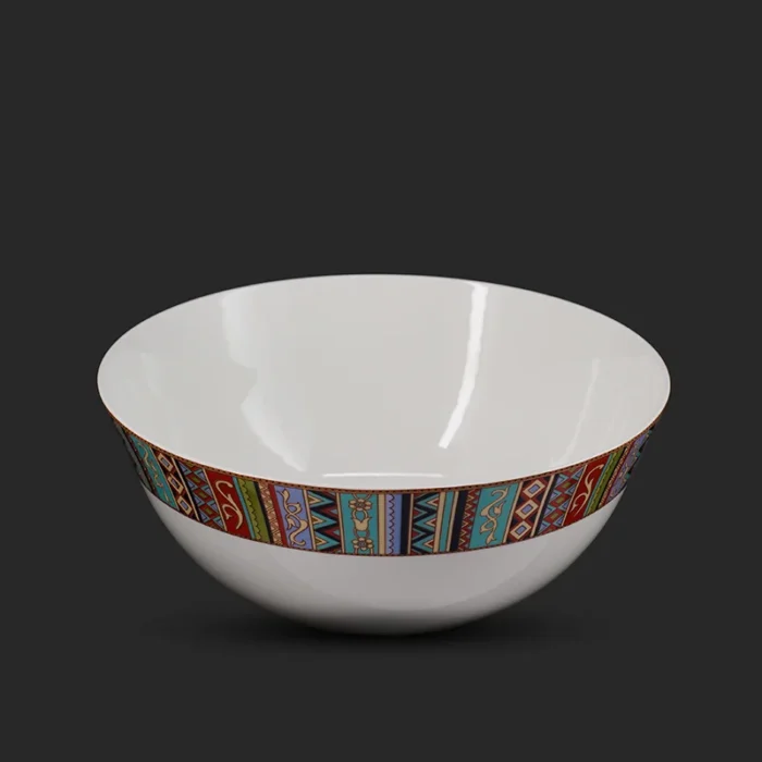 29پارچه چینی استخوانی هرمس -کاسه سرویس 29 پارچه بن چاینا طرح اسب هرمس - تصویر 3