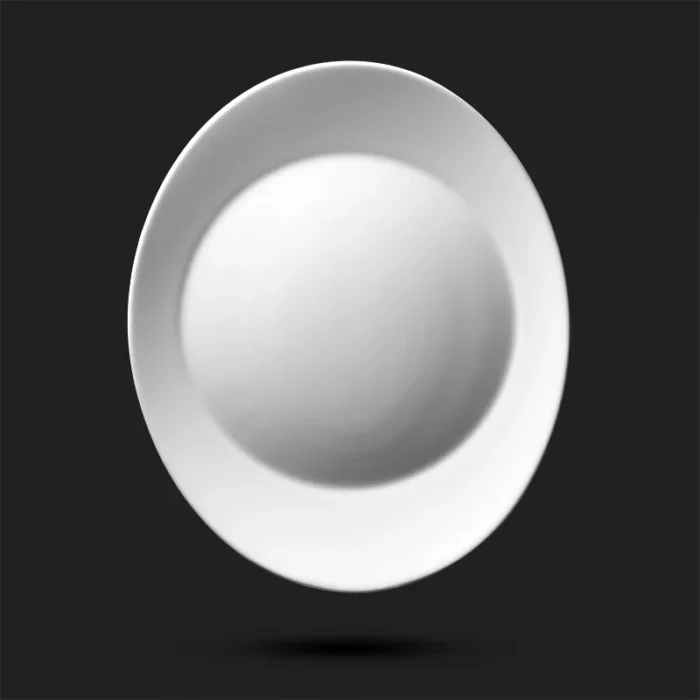 دیس صدفی سفید دیس صدفی ارکوپال سفید