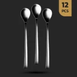 سرویس 12 پارچه قاشق شربت خوری طرح رویال