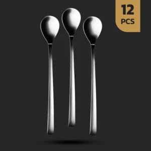 سرویس 12 پارچه قاشق شربت خوری طرح رویال
