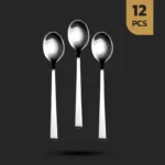 سرویس 12 پارچه قاشق چای خوری طرح سلیا