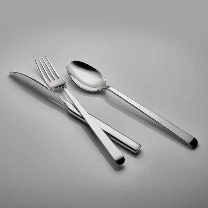 دیتیل رویال سرویس 2 نفره قاشق چنگال و بن چاینا طرح 18046 - تصویر 2