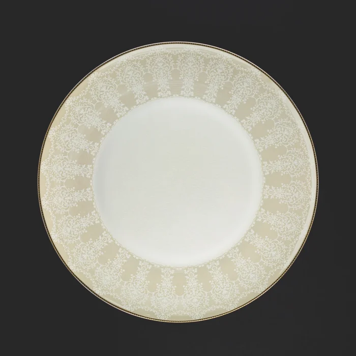 سرویس28پارچه-بن-چاینا-19168 (6) بشقاب غذاخوری بن چاینا طرح 19168