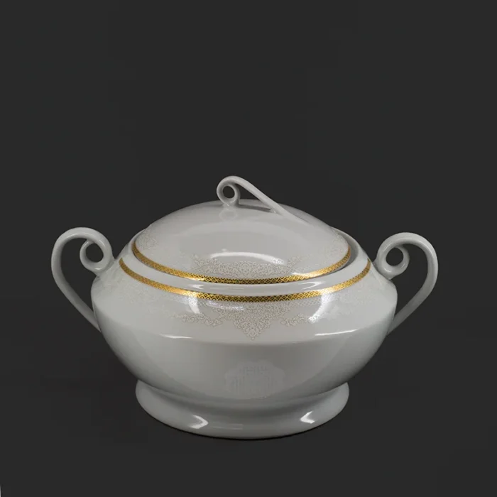 سوپ خوری چینی مقصود طرح ژرفا سوپخوری چینی مقصود طرح ژرفا