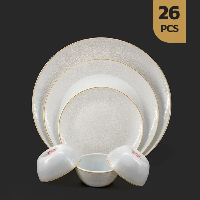 ماجا-خاکستری-کاور2 سرویس 26 پارچه اپال مقصود طرح ماجا خاکستری