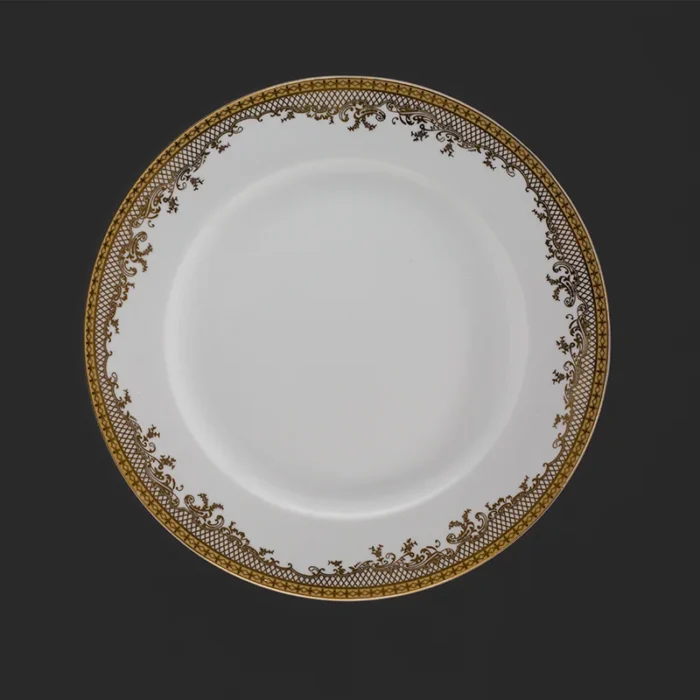 بشقاب چینی مقصود طرح طلادار هلیوس بشقاب چینی مقصود طرح طلادار هلیوس