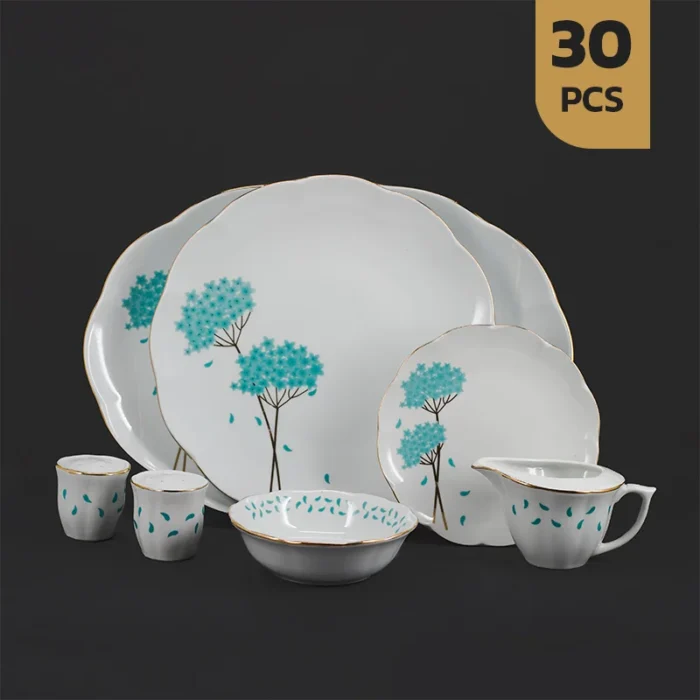 کاور سرویس 30 پارچه چینی مقصود طرح قاصدک آبی کاور سرویس 30 پارچه چینی مقصود طرح قاصدک آبی