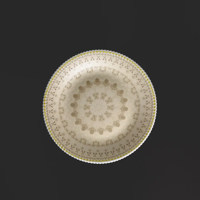 پیش دستی سرویس 25 پارچه اپال طرح 59002 دینو