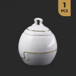 قندان چینی مقصود طرح رویال دو خط طلا