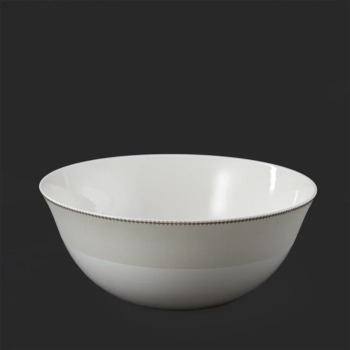 کاسه سالاد سرویس 28 پارچه بن چاینا دینووا ساینا طرح 24016 لوستر طلا