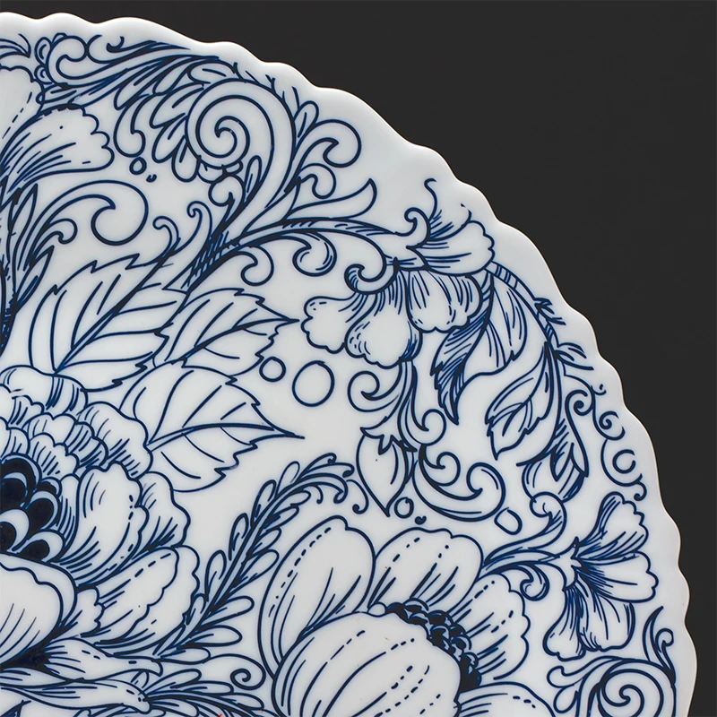 طرح گلور سورمه ای