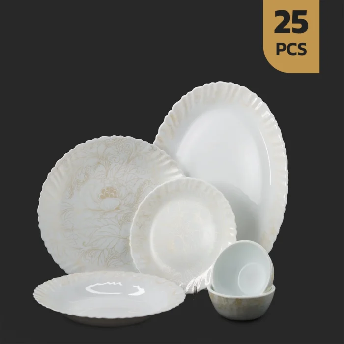 سرویس 25 پارچه اپال دینو طرح گلور