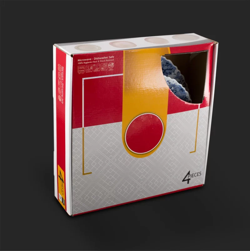 جعبه بسته بندی سرویس 4 پارچه مقصود