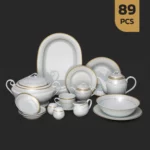 سرویس 89 پارچه چینی مقصود طرح هنریک