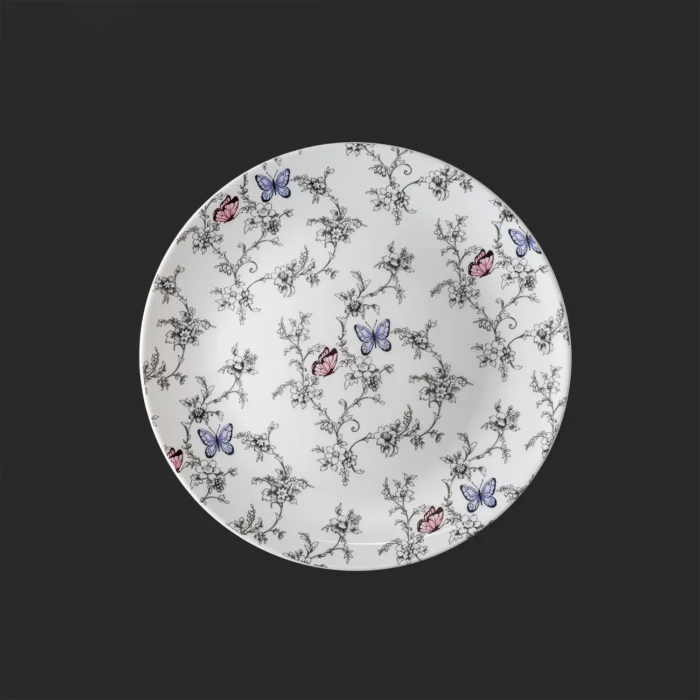 بشقاب برنج خوری سرویس 26 پارچه اپال دینو طرح 107