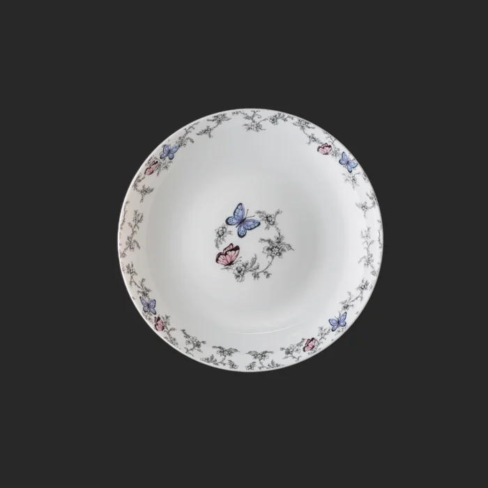 بشقاب خورشت خوری سرویس 26 پارچه اپال دینو طرح 107