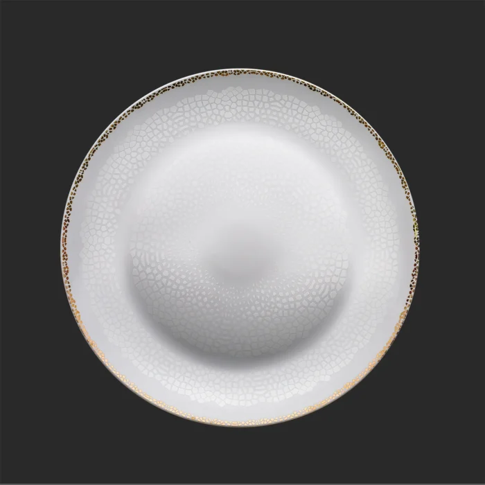 سرویس ۲۶ پارچه چینی مقصود طرح کنزا - تصویر 3