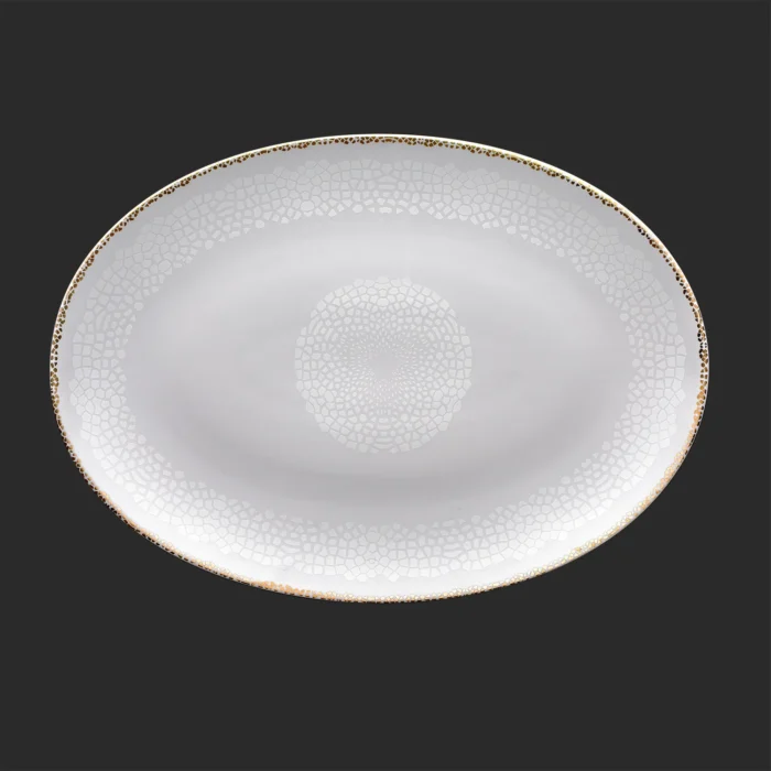 سرویس ۲۶ پارچه چینی مقصود طرح کنزا - تصویر 6