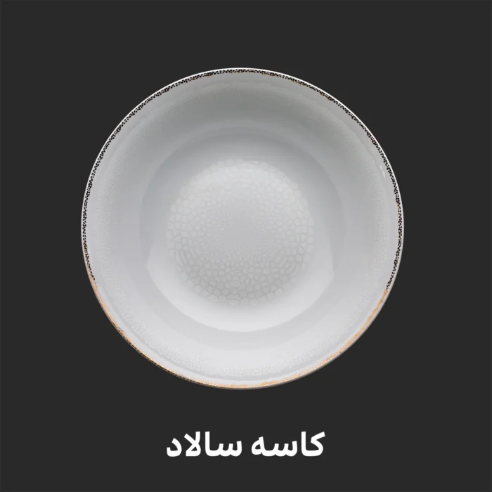 سرویس ۲۶ پارچه چینی مقصود طرح کنزا - تصویر 7