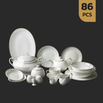 سرویس 86 پارچه چینی مقصود طرح زاریا