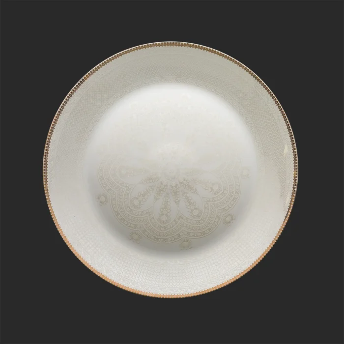 بشقاب غذاخوری سرویس چینی مقصود طرح زاریا