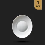 بشقاب میوه خوری سفید اپال صدفی فله