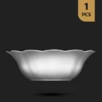 کاسه بزرگ سفید اپال نیلوفری فله