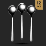 سرویس 12 پارچه قاشق سوپ خوری طرح سلیا