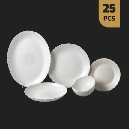 سرویس ۲۵ پارچه اپال دینو طرح 59006 ویدا