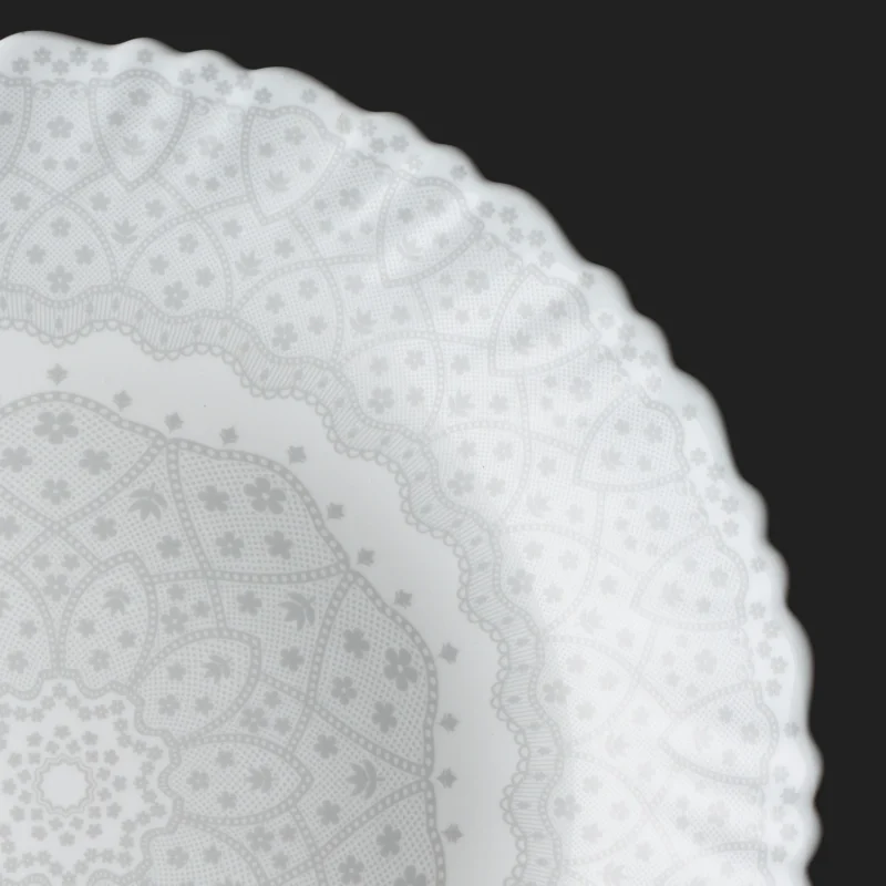 خرید اپال و آرکوپال فله سفید 73 زینیا خاکستری دینو دیتیل چینی مقصود